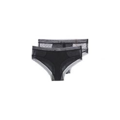 Szorty i bokserki DIM SEXY TRANSPARENCY X2. Czarne skarpetki damskie DIM, bez wzorów. Za 79,00 zł.