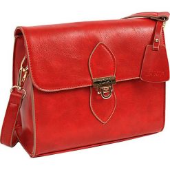 Doca Panie crossbody torebka 14529. Torebki klasyczne damskie Doca, bez wzorów, z materiału, bez dodatków. W wyprzedaży za 146,00 zł.
