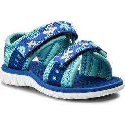 Sandały chłopięce: Sandały CLARKS - Surfing Moon 261313636 Aqua Combi