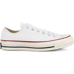 Converse białe Chuck Taylor All Star 70 C162065 White Red Black White. Białe trampki i tenisówki damskie Converse, bez wzorów, z gumy, bez zapięcia. W wyprzedaży za 279,00 zł.