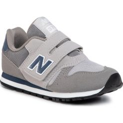 Sneakersy NEW BALANCE - YV373KG Szary. Szare trampki chłopięce New Balance, bez wzorów, z tworzywa sztucznego, na rzepy. W wyprzedaży za 159,00 zł.