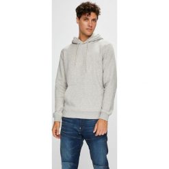 Quiksilver - Bluza. Szare bluzy męskie Quiksilver, xl, bez wzorów, z bawełny, z kapturem, bez rękawów, z kapturem. W wyprzedaży za 179,90 zł.