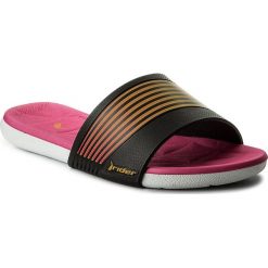 Klapki RIDER - Resort Fem 82207 White/Black/Pink 23444. Pomarańczowe klapki damskie Rider, bez wzorów, z tworzywa sztucznego, bez obcasa. Za 99,99 zł.