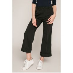 Answear - Spodnie. Szare spodnie damskie ANSWEAR, s, bez wzorów, z elastanu, casualowe. W wyprzedaży za 34,90 zł.