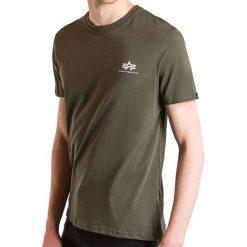 ALPHA INDUSTRIES BASIC T SMALL LOGO > 188505142. Koszulki męskie Alpha Industries, xxl, bez wzorów, z bawełny, street, z okrągłym kołnierzem, bez rękawów. W wyprzedaży za 69,99 zł.