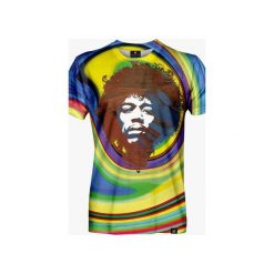 Hendrix Dream men's t-shirt. Brązowe t-shirty męskie marki Mars from venus, s, bez wzorów, bez kołnierzyka. Za 101,40 zł.