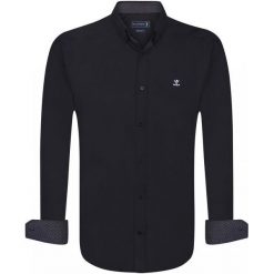 Sir Raymond Tailor Koszula Męska Lofted L Czarna. Czarne koszule męskie Sir Raymond Tailor, m, bez wzorów, bez kołnierzyka, bez rękawów. Za 149,00 zł.