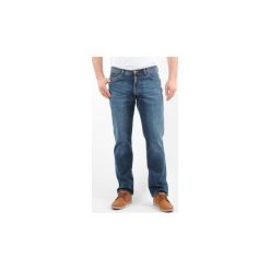 Jeansy straight leg Wrangler Spodnie Męskie Wrangler12O3339E Arizona Stretch BURNT BLUE. Niebieskie jeansy męskie marki Wrangler, m, bez wzorów. Za 299,00 zł.