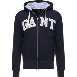 Bejsbolówki męskie: GANT OUTLINE FULL ZIP HOODIE Bluza rozpinana evening blue