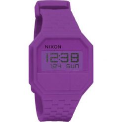 Zegarek unisex Rhodo Nixon Rubber Re-run A1691698. Fioletowe zegarki męskie marki Nixon. Za 359,00 zł.