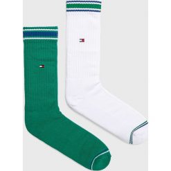 Tommy Hilfiger - Skarpety (2-pack). Czerwone skarpetki męskie marki TOMMY HILFIGER, z elastanu. Za 59,90 zł.