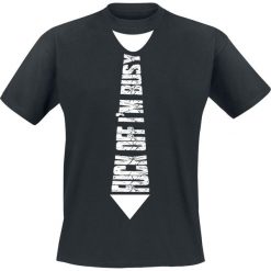 T-shirty męskie: Fuck Off I'm Busy T-Shirt czarny