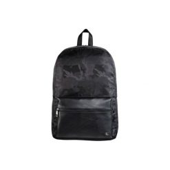 Plecak do laptopa HAMA Mission Camo 15,6 cala Czarny metaliczny 101599. Czarne plecaki męskie HAMA, bez wzorów, z materiału, eleganckie. Za 159,00 zł.