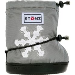 Stonz nieprzemakalne kapcie/osłonki/śniegowce dziewczęce 26 srebrne. Szare kapcie dziewczęce Stonz. Za 209,00 zł.
