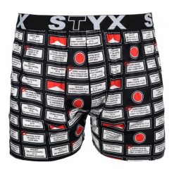 Styx Bokserki Męskie Xl Wielokolorowy. Czarne bokserki męskie marki Styx. W wyprzedaży za 45,00 zł.