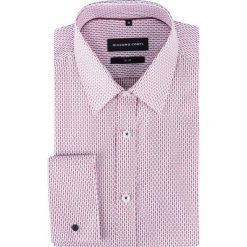 Koszula SIMONE slim KDWS000313. Różowe koszule męskie Giacomo Conti, m, z nadrukiem, z bawełny, eleganckie, z klasycznym kołnierzykiem, bez rękawów. Za 259,00 zł.