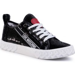 Sneakersy LOVE MOSCHINO - JA15283G0AJL0000 Nero. Czarne półbuty damskie Love Moschino, ze skóry ekologicznej. Za 779,00 zł.