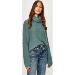 Vero Moda - Sweter. Czarne swetry damskie Vero Moda, s, bez wzorów, z dzianiny, bez rękawów. W wyprzedaży za 79,90 zł.