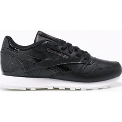 Reebok Classic - Buty Classic Leather. Czarne buty sportowe damskie marki Reebok Classic, ze skóry, reebok classic. W wyprzedaży za 249,90 zł.