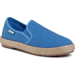 Espadryle BIG STAR - DD274020 Blue. Niebieskie espadryle damskie BIG STAR, bez wzorów, z tworzywa sztucznego, bez obcasa, na płaskiej podeszwie. W wyprzedaży za 69,00 zł.