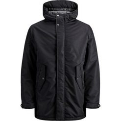 Jack&Jones Męska kurtka JORCLAN PARKA Black (rozmiar XL). Czarne płaszcze męskie xl. W wyprzedaży za 234,00 zł.