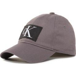 Czapka z daszkiem CALVIN KLEIN JEANS - Ckj Essential Cap K50K505872 P0W. Szare czapki damskie Calvin Klein Jeans, bez wzorów, z bawełny. Za 159,00 zł.