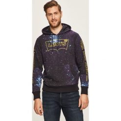 Levi's - Bluza x Star Wars. Niebieskie bluzy męskie s, z bawełny, retro, z kapturem. W wyprzedaży za 159,90 zł.