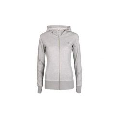 Bluzy Gant 407619 / Double Faced Sweat Hoodie. Szare bluzy damskie GANT, bez wzorów, bez rękawów, bez kaptura. Za 199,00 zł.