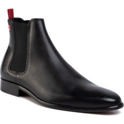 Sztyblety NOBRAND - Zest 13994 Black. Czarne sztyblety męskie Nobrand, ze skóry, bez zapięcia. W wyprzedaży za 579,00 zł.