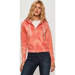 Polo Ralph Lauren - Bluza. Różowe bluzy damskie Polo Ralph Lauren, s, bez wzorów, z bawełny, bez rękawów, z kapturem. Za 619,90 zł.