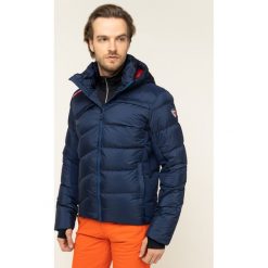 Kurtka narciarska Rossignol Hiver RLIMJ40. Niebieskie kurtki sportowe męskie Rossignol, xl, bez wzorów, z poliamidu, bez kaptura, narciarskie. W wyprzedaży za 1319,00 zł.