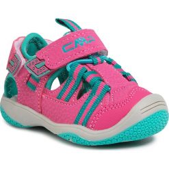 Sandały CMP - Baby Naboo Hiking Sandal 30Q9552 Bouganville H620. Różowe sandały dziewczęce CMP, ze skóry ekologicznej, bez zapięcia. Za 109,00 zł.