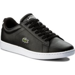 Sneakersy LACOSTE - Carnaby Evo Bl 1 Spw 7-32SPW0132024 Black. Czarne półbuty damskie Lacoste, ze skóry. W wyprzedaży za 299,99 zł.