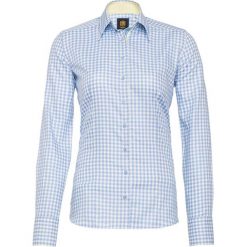 Koszula w kolorze niebieskim ze wzorem. Koszule damskie Denim Culture. W wyprzedaży za 119,95 zł.