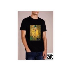 T-shirt : " Klimt 1 ". Białe t-shirty męskie Life is art, s, bez wzorów, bez kołnierzyka. Za 120,00 zł.