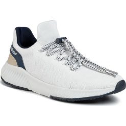 Sneakersy S.OLIVER - 5-23600-34 White/Navy 185. Białe półbuty damskie S.Oliver, na co dzień, bez wzorów, ze skóry ekologicznej, sportowe, bez obcasa, bez zapięcia. Za 219,00 zł.