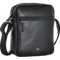 Skórzana listonoszka unisex Daag Albedo 6 czarna - Czarny. Czarne torby męskie skórzane daag, ze skóry. Za 259,99 zł.