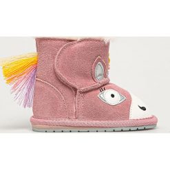 Emu Australia - Śniegowce dziecięce Magical Unicorn Walker. Różowe śniegowce dziewczęce EMU Australia, z okrągłym noskiem, bez zapięcia. Za 219,90 zł.
