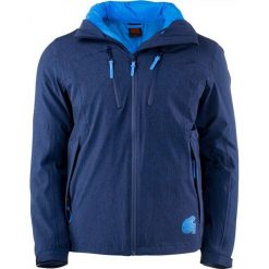 Kurtki sportowe męskie: IGUANA Kurtka męska Idir Peacoat Melange/Ibiza Blue r. L