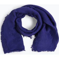 Marc Cain Collections - Szalik damski, niebieski. Niebieskie szaliki damskie Marc Cain Collections, bez wzorów. Za 339,95 zł.
