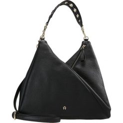 Shopper bag damskie: Aigner CARLIE ASSYMETRIC BUCKET Torba na zakupy black