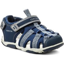 Sandały GEOX - B Sand. Agasim B. C B821AC 05015 C0661 Ś Navy/Grey. Niebieskie sandały męskie Geox, ze skóry ekologicznej. Za 239,00 zł.