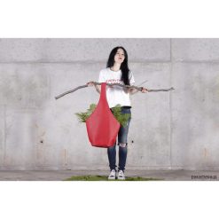 Torebki klasyczne damskie: Short Boogi Bag czerwona / torebka hobo / boho
