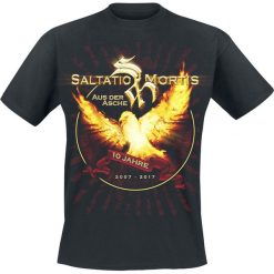 T-shirty męskie: Saltatio Mortis Aus der Asche T-Shirt czarny