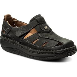 Derby męskie: Półbuty JOSEF SEIBEL - Greyson 44452 81 100 Schwarz