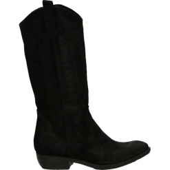 Kozaki - MS77 CRO NERO. Czarne buty zimowe damskie Venezia, ze skóry. Za 499,00 zł.