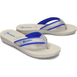 INBLU SL-32 niebieski, klapki,japonki damskie. Niebieskie klapki damskie Inblu, bez wzorów, bez obcasa. Za 59,90 zł.