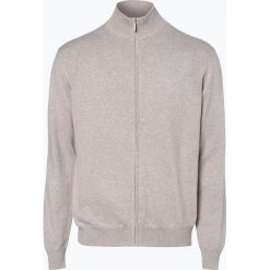 Andrew James - Kardigan męski, beżowy. Brązowe kardigany męskie marki Andrew James, m, bez wzorów, z bawełny. Za 179,95 zł.