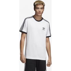 Adidas Originals 3-Stripes Koszulka Biały. Białe podkoszulki męskie adidas Originals, xs, z nadrukiem, z bawełny, z krótkim rękawem. Za 137,95 zł.