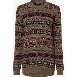 Lauren Ralph Lauren - Sweter damski, szary. Szare swetry damskie Lauren Ralph Lauren, m, w paski, bez rękawów, bez kaptura. Za 499,95 zł.